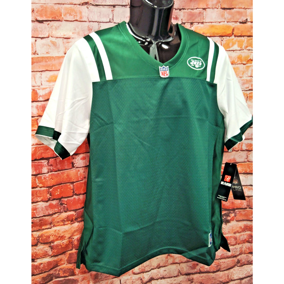 New York Jets Jersey Women's Large Green NFL Pro Line Football Sports Athletic - Picture 7 of 7